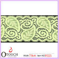 Artistic and beautiful jacquard lace for dresses knee